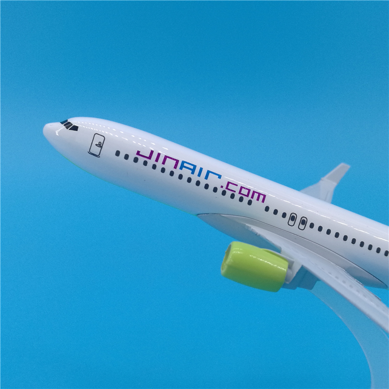 1/400 scale 16CM Boeing B737 Jin Air airlines airplane aviation model toys aircraft diecast plastic alloy plane gifts for kids 1/400 scale 16CM Boeing B737 Jin Air airlines airplane aviation model toys aircraft diecast plastic alloy plane gifts for kids