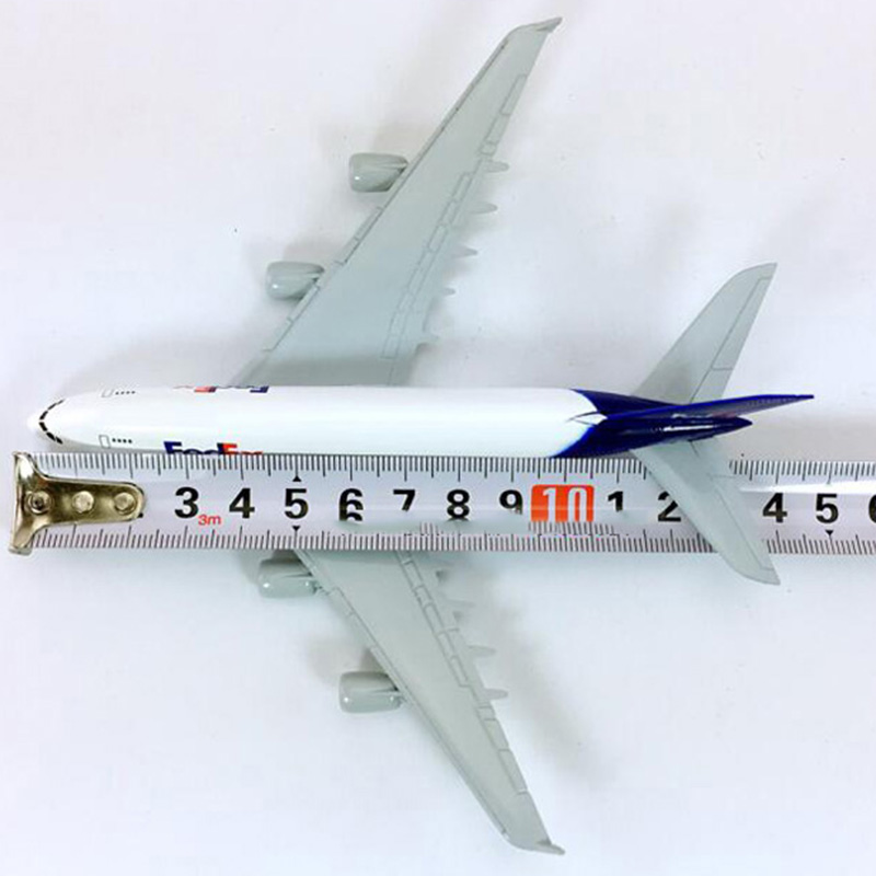 14CM alloy aircraft 1:400 Airbus A380-800 model Fedex Express airplane landing gear with base airplane collectible display toy 14CM alloy aircraft 1:400 Airbus A380-800 model Fedex Express airplane landing gear with base airplane collectible display toy