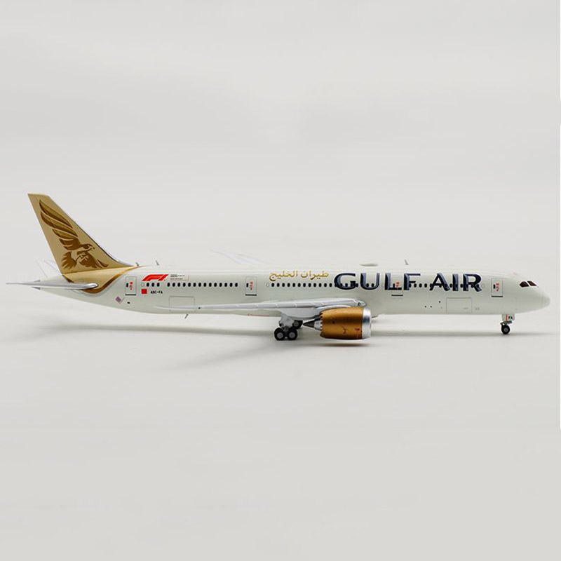 16CM1 / 400 scale simulation Boeing B787 GULF AIR airliner passenger aircraft model die-cast alloy aircraft gift collection