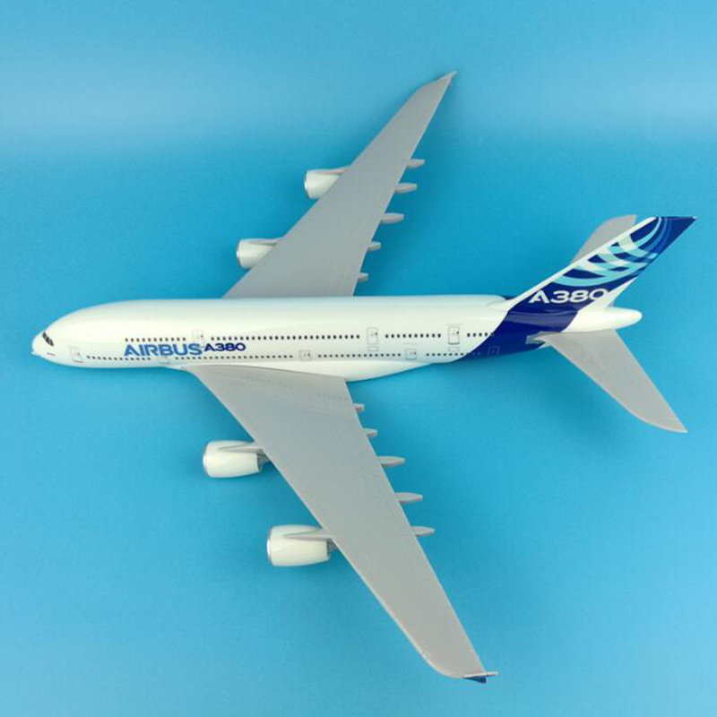 35cm airbus A380 airplane model toys Ireland airlines aircraft model diecast plastic alloy plane gifts for kids collectible