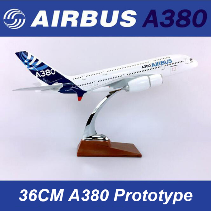 35cm airbus A380 airplane model toys Ireland airlines aircraft model diecast plastic alloy plane gifts for kids collectible
