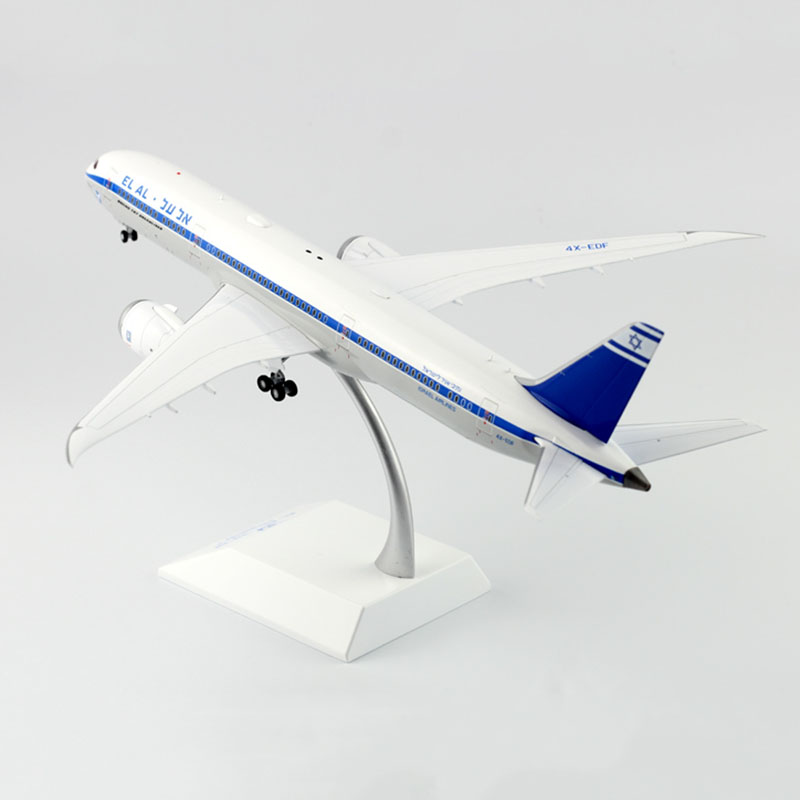 1/200 Scale Diecast Air ISRAEL Airline EL AL airplane 787 Plane model With base landing gear alloy aircraft toy collection 1/200 Scale Diecast Air ISRAEL Airline EL AL airplane 787 Plane model With base landing gear alloy aircraft toy collection