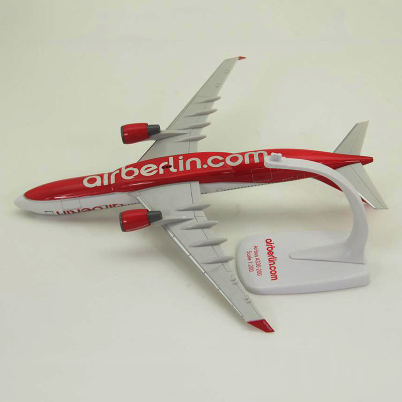 Aircraft 32CM1: 200 scale Airbus A330-200 model Air Berlin Air air route with base resin aircraft stand-up aircraft Aircraft 32CM1: 200 scale Airbus A330-200 model Air Berlin Air air route with base resin aircraft stand-up aircraft