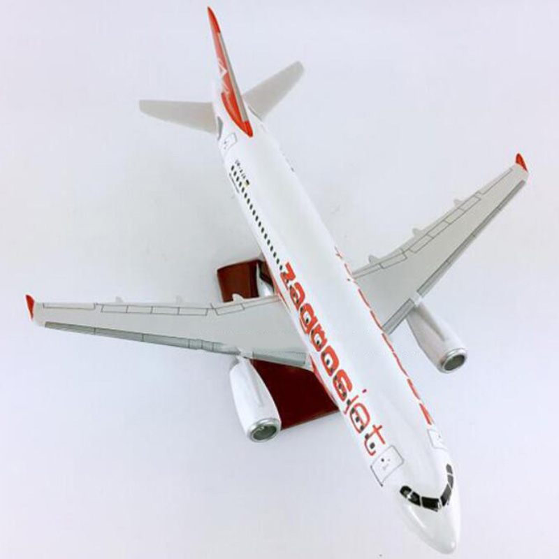 32CM Iraqi Airlines Alloy Aircraft 1:200 Airbus A320-200 model Zagrosjet&base diecast plane collectible display model collection