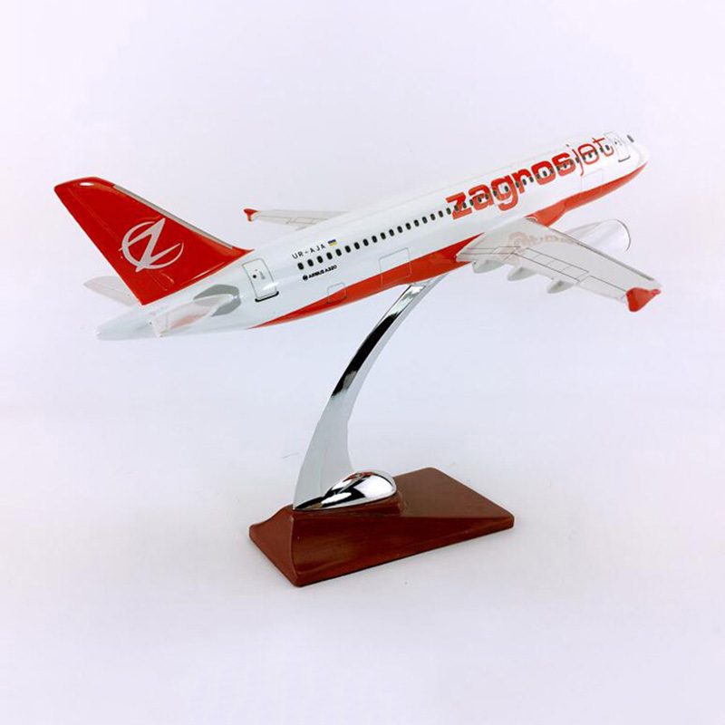 32CM Iraqi Airlines Alloy Aircraft 1:200 Airbus A320-200 model Zagrosjet&base diecast plane collectible display model collection