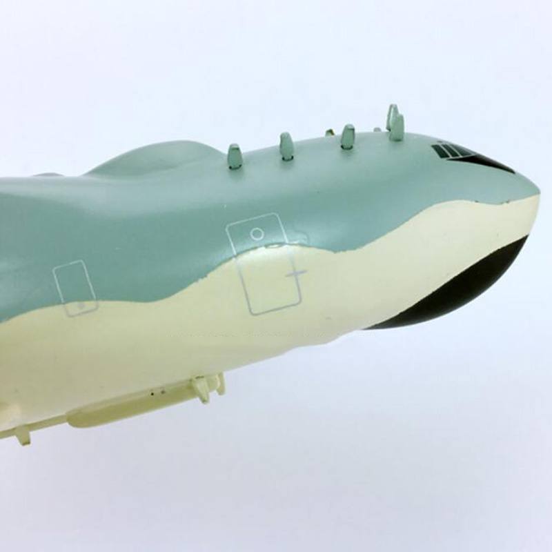 1/128 scale old fashioned Simulation IL-76 Early warning aircraft For Navy Army fighter airplane model diecast plastic children