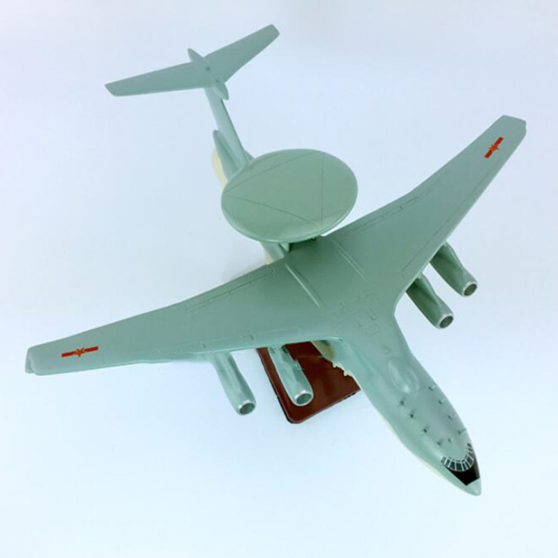 1/128 scale old fashioned Simulation IL-76 Early warning aircraft For Navy Army fighter airplane model diecast plastic children