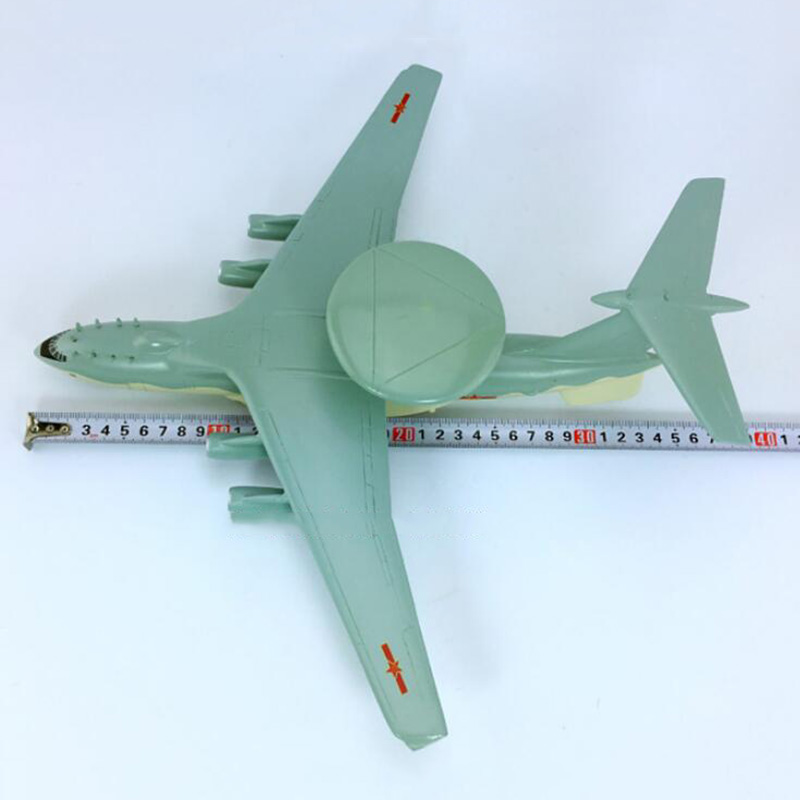 1/128 scale old fashioned Simulation IL-76 Early warning aircraft For Navy Army fighter airplane model diecast plastic children