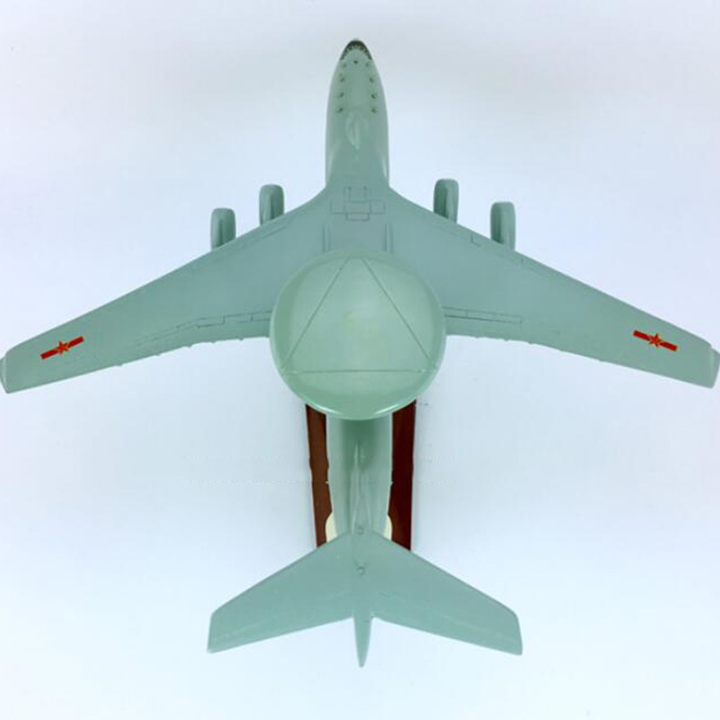 1/128 scale old fashioned Simulation IL-76 Early warning aircraft For Navy Army fighter airplane model diecast plastic children