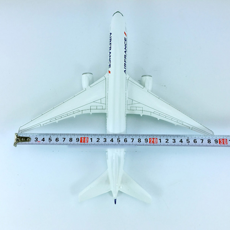 30CM simulation Aircraft 1:200 Boeing B777-200 model Air France airlines airplane W base plastic diecast alloy plane collectible