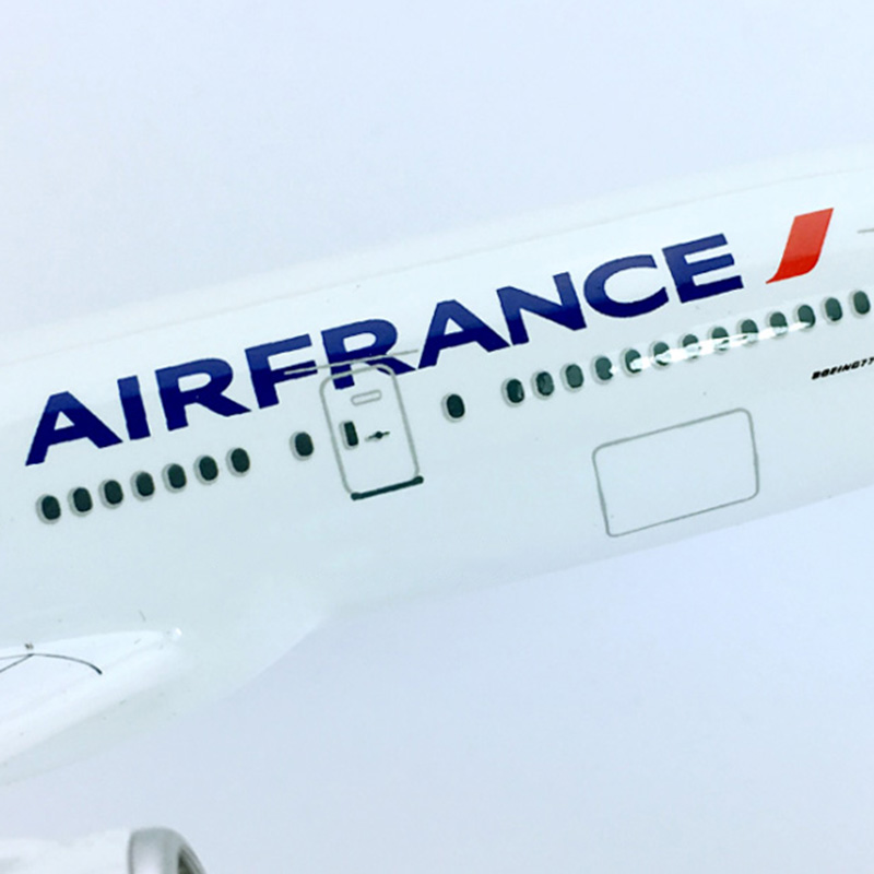 30CM simulation Aircraft 1:200 Boeing B777-200 model Air France airlines airplane W base plastic diecast alloy plane collectible
