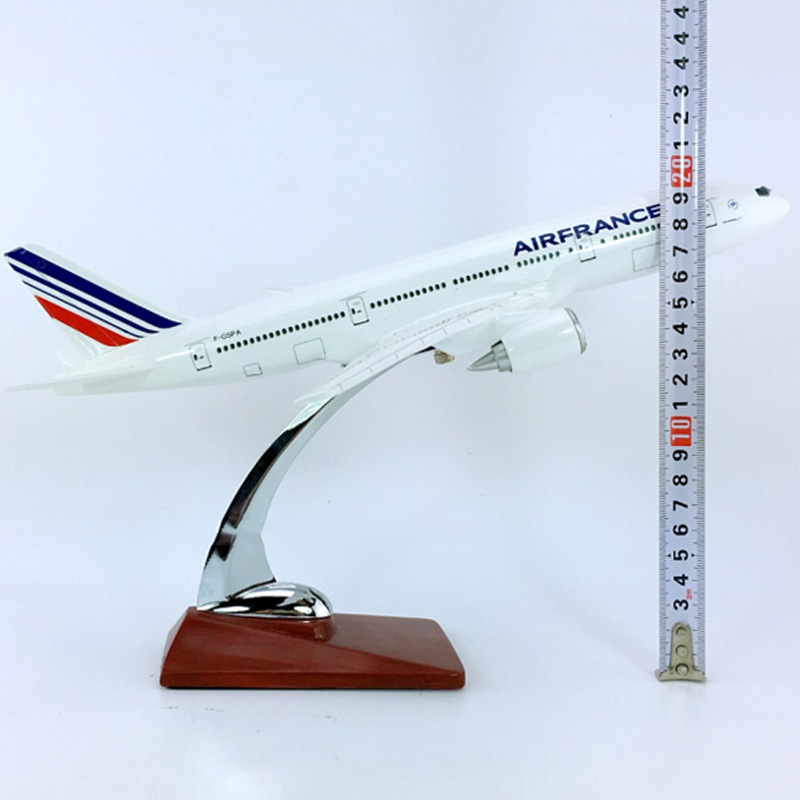 30CM simulation Aircraft 1:200 Boeing B777-200 model Air France airlines airplane W base plastic diecast alloy plane collectible