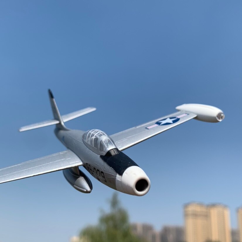 1:100 Scale American F84 Thunder Fighter Alloy Military Aviation Aircraft Model Collectible Gift Metal Diecast Models Toy 1:100 Scale American F84 Thunder Fighter Alloy Military Aviation Aircraft Model Collectible Gift Metal Diecast Models Toy