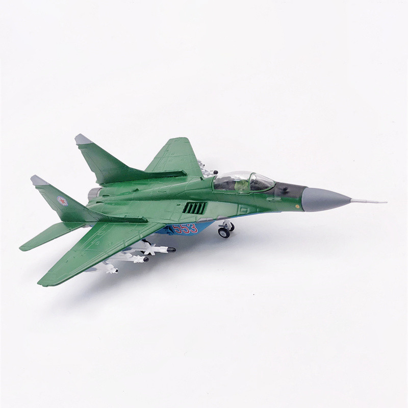 1/100 Scale Soviet Union Air Force Fighter Aircraft Airplane Models Russia MIG29 MIG-29A Federation Toys for Display Souvenir
