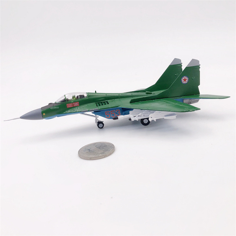1/100 Scale Soviet Union Air Force Fighter Aircraft Airplane Models Russia MIG29 MIG-29A Federation Toys for Display Souvenir