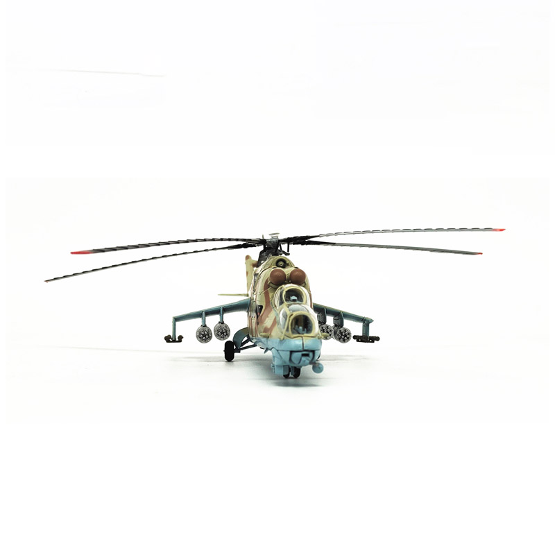 Plastic 1/72 Scale Mi-24 Hind Gunship Russian Air Force Helicopter Model Static Display Boy Toy Gift Static Adult Collection Plastic 1/72 Scale Mi-24 Hind Gunship Russian Air Force Helicopter Model Static Display Boy Toy Gift Static Adult Collection