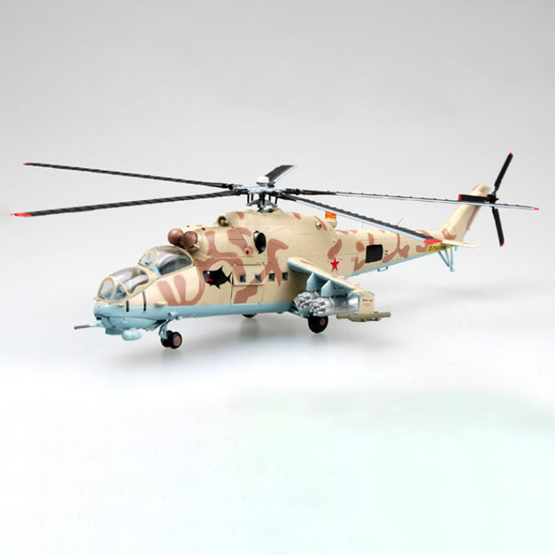 Plastic 1/72 Scale Mi-24 Hind Gunship Russian Air Force Helicopter Model Static Display Boy Toy Gift Static Adult Collection Plastic 1/72 Scale Mi-24 Hind Gunship Russian Air Force Helicopter Model Static Display Boy Toy Gift Static Adult Collection