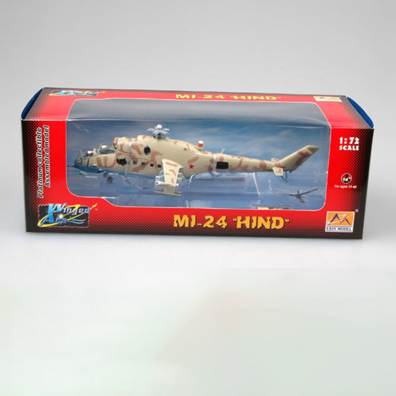 Plastic 1/72 Scale Mi-24 Hind Gunship Russian Air Force Helicopter Model Static Display Boy Toy Gift Static Adult Collection Plastic 1/72 Scale Mi-24 Hind Gunship Russian Air Force Helicopter Model Static Display Boy Toy Gift Static Adult Collection