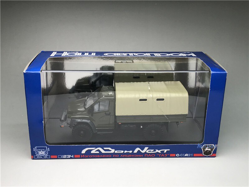 1/43 Scale Simulation Alloy Russian GAZ Truck Truck & Metal Die-casting Car Model Transporter Collection Gift Display toys cars