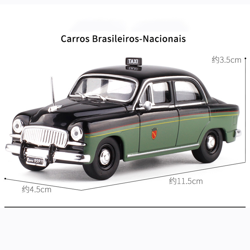 Die-casting 1:43 Scale Simulation Alloy 1950 Taxi Model with Acrylic Cover Adult & Children Collection Static Ornaments Hot Die-casting 1:43 Scale Simulation Alloy 1950 Taxi Model with Acrylic Cover Adult & Children Collection Static Ornaments Hot