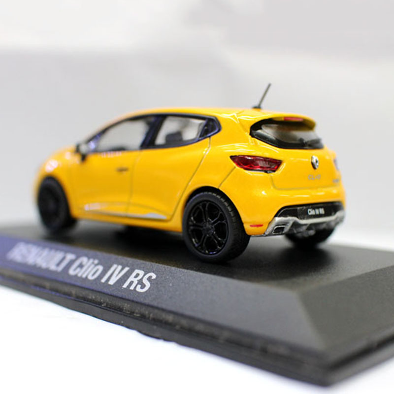 1:43 Scale Classic Clio IV RS Vehicle Model Diecast Alloy Simulation Car Toys F Collection Toy Collectible Gifts Souvenir Show 1:43 Scale Classic Clio IV RS Vehicle Model Diecast Alloy Simulation Car Toys F Collection Toy Collectible Gifts Souvenir Show