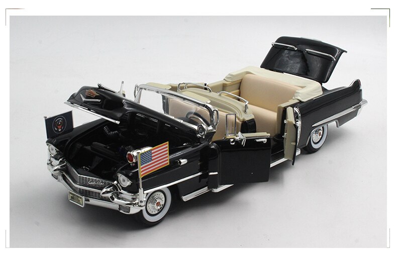1:24 scale 1956 Cadillac alloy simulation classic car model For Eisenhower Car Diecast Model Vehicles Toy gift Decorations 1:24 scale 1956 Cadillac alloy simulation classic car model For Eisenhower Car Diecast Model Vehicles Toy gift Decorations