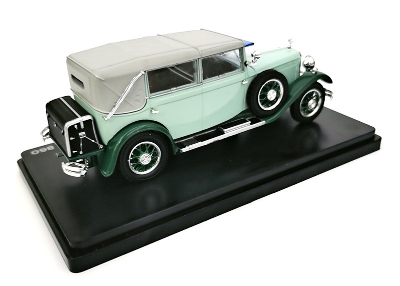Diecast 1:43 Scale Simulation Skoda 860 Alloy Classic Car Series Model Collection Souvenir Desktop Ornaments