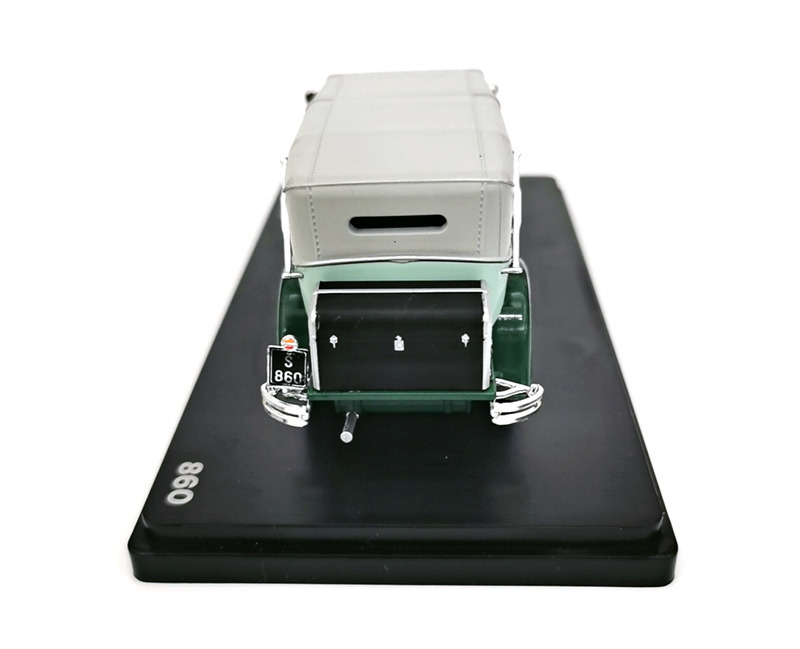 Diecast 1:43 Scale Simulation Skoda 860 Alloy Classic Car Series Model Collection Souvenir Desktop Ornaments