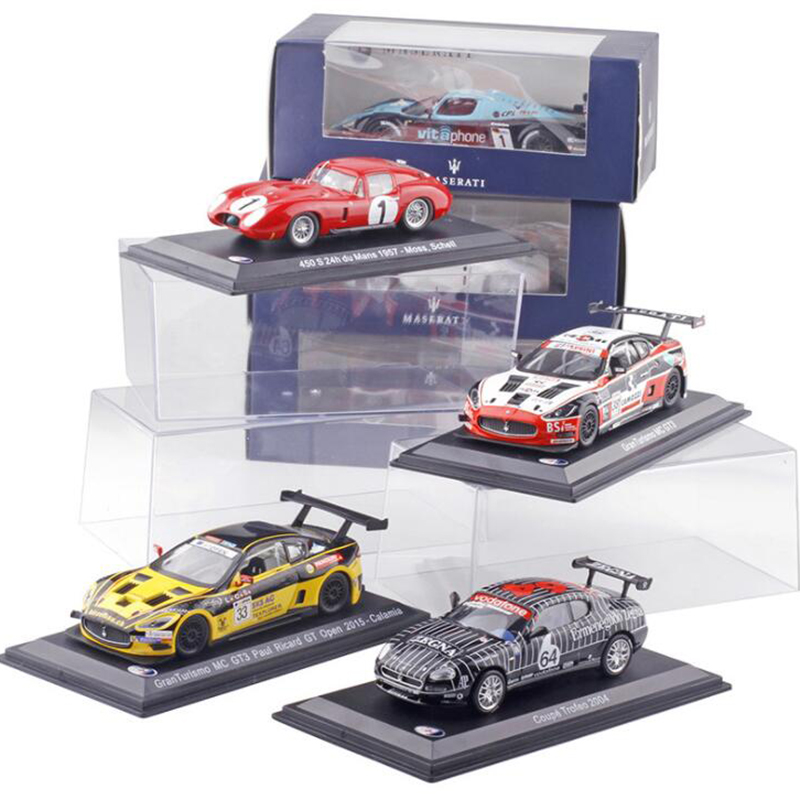 1:43 Scale Diecast Alloy Classic Maseratis Racing Rally Car Model Metal Vehicles Toys f Adult Collection Show Display Kids Gift