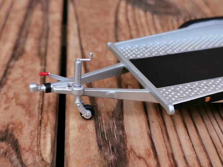 1:43 Alloy diecast Trailer Trailing plate model Used for car models Accessories Scene car frame DIY Miniature vine Scenario Show 1:43 Alloy diecast Trailer Trailing plate model Used for car models Accessories Scene car frame DIY Miniature vine Scenario Show