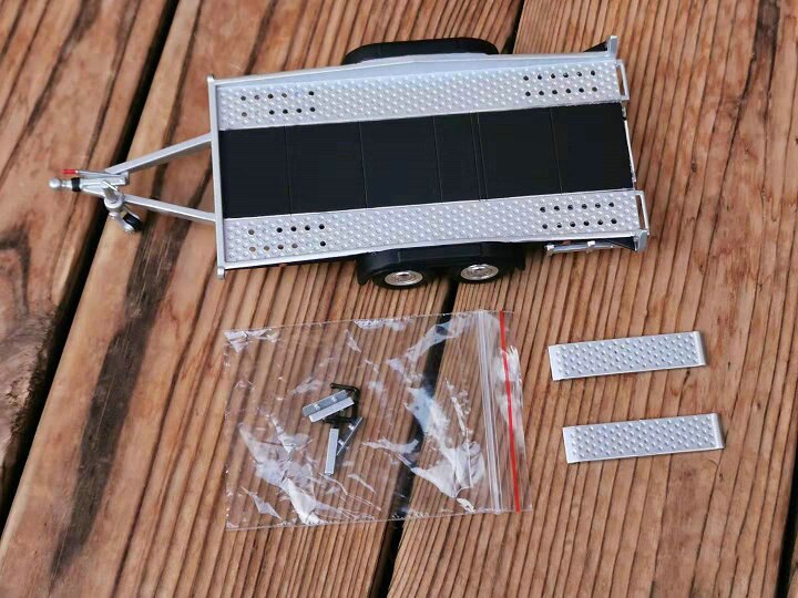 1:43 Alloy diecast Trailer Trailing plate model Used for car models Accessories Scene car frame DIY Miniature vine Scenario Show 1:43 Alloy diecast Trailer Trailing plate model Used for car models Accessories Scene car frame DIY Miniature vine Scenario Show