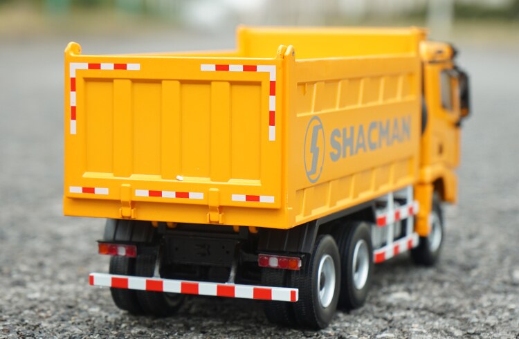 1:24 Scale Shaanxi Automobile Delong X3000 Dump Truck F3000 Dump Truck Simulation Alloy Engineering Vehicle Die-cast Truck Model