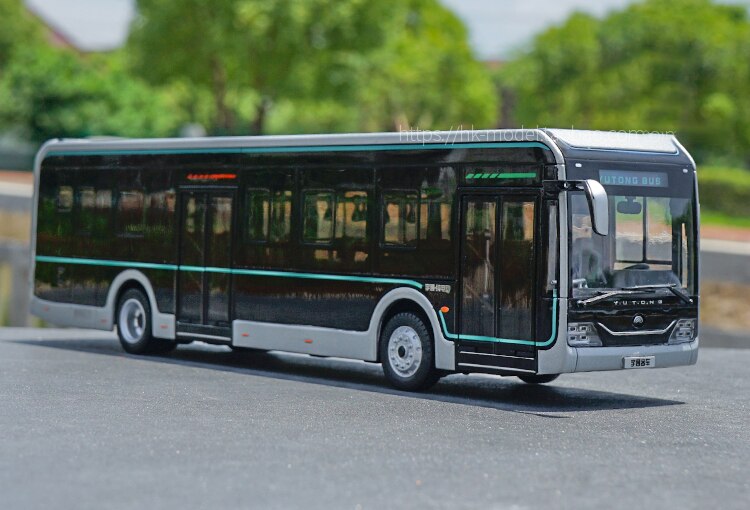 Shanghai Pure Electric Bus New Energy Vehicle For 1:42 Yutong Bus Simulation Alloy U12 Black King Kong Toy Car Die-casting Model Shanghai Pure Electric Bus New Energy Vehicle For 1:42 Yutong Bus Simulation Alloy U12 Black King Kong Toy Car Die-casting Model
