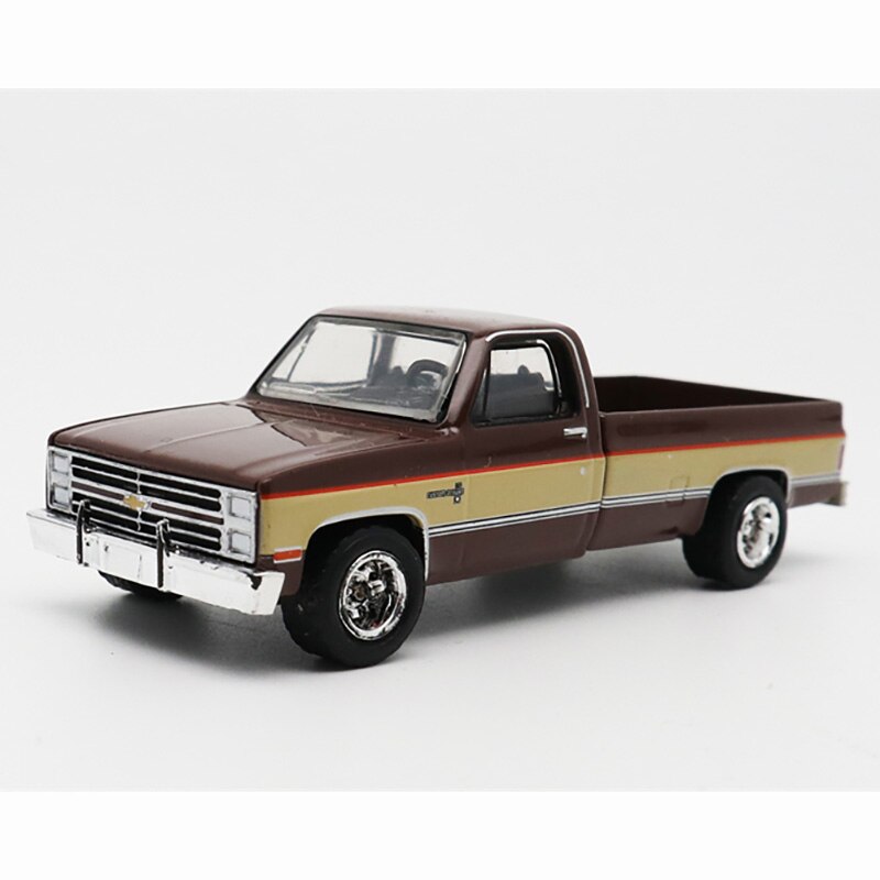 Greenlight 1:64 Scale Small Truck Pickup Truck Alloy Car Simulation Model 1986 Chevrolet K-30 Static Ornaments Kids Toy Souvenir
