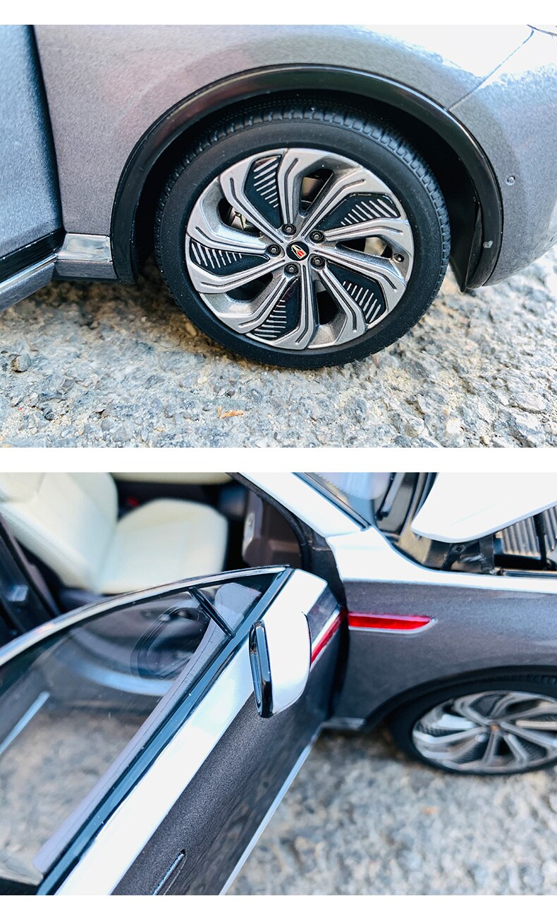 HONGQI E-HS9 Off-road Vehicle SUV Collection Model 1:18 Scale Alloy Simulation Car Decoration For Fans Gift Children's Toy Car HONGQI E-HS9 Off-road Vehicle SUV Collection Model 1:18 Scale Alloy Simulation Car Decoration For Fans Gift Children's Toy Car