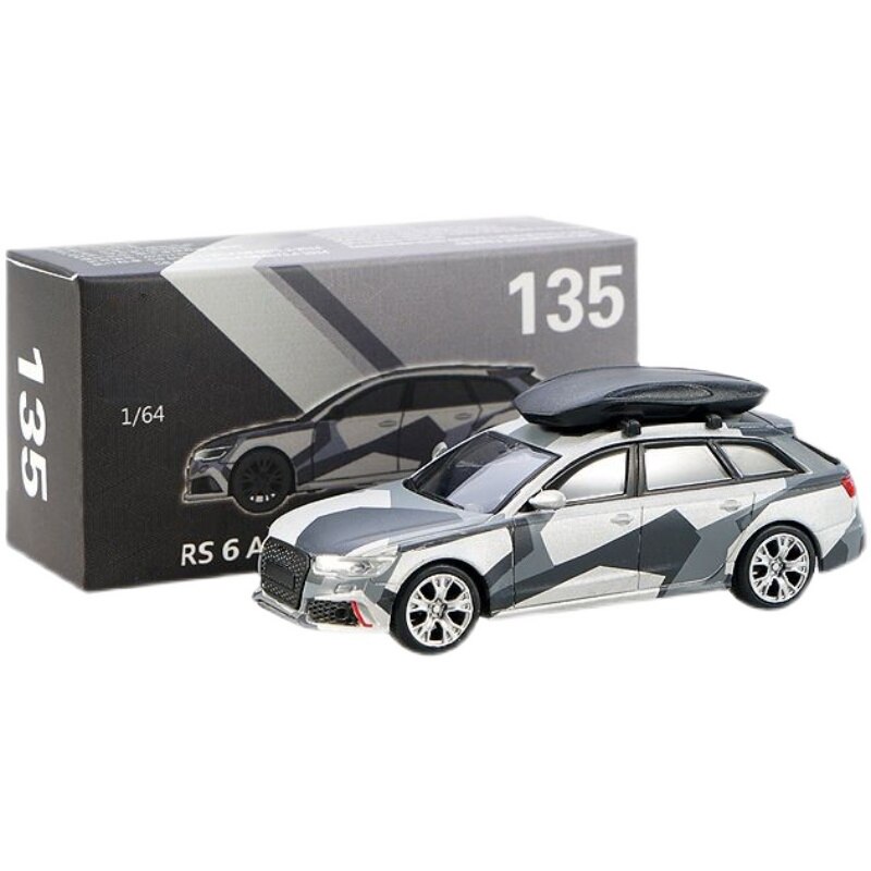 1:64 Scale Off-road Vehicle Suv Rs6 No. 135 Alloy Simulation Mini Car Model Toy Gift Display Souvenir Ornaments In Stock 1:64 Scale Off-road Vehicle Suv Rs6 No. 135 Alloy Simulation Mini Car Model Toy Gift Display Souvenir Ornaments In Stock