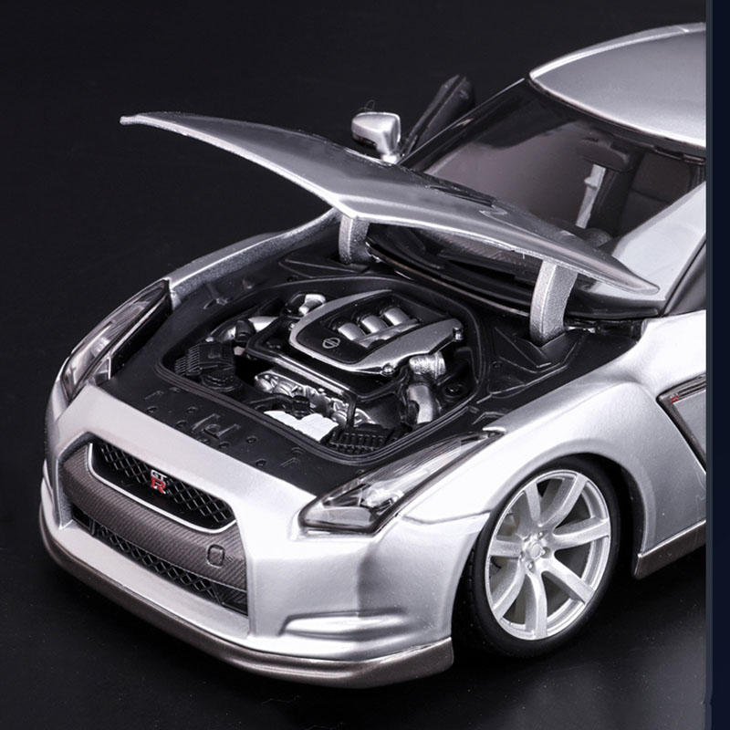 Bburago Diecast 1:18 Scale Alloy Car Model Nissan GTR R35 Ares Sports Car Simulation Collection Souvenir Gift Toys vehicle Bburago Diecast 1:18 Scale Alloy Car Model Nissan GTR R35 Ares Sports Car Simulation Collection Souvenir Gift Toys vehicle