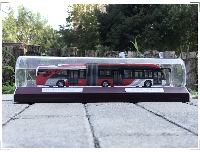 1/64 Beijing Bus 1 Road Xiaohongyu Yinlong City Articulated Bus Diecasting Car Model Alloy Plastic Rubber Static Decoration Gift 1/64 Beijing Bus 1 Road Xiaohongyu Yinlong City Articulated Bus Diecasting Car Model Alloy Plastic Rubber Static Decoration Gift