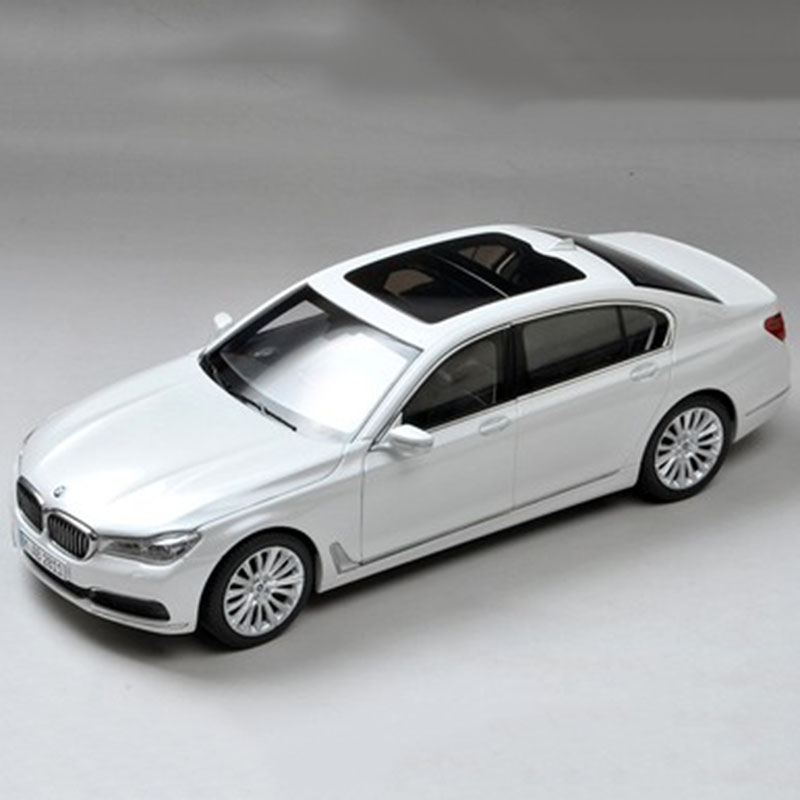 28CM Diecast 1/18 Scale Car Model Diecast Alloy Toys All New 7 Series 750 Li Car Auto Models 750Li for Collection Gifts Display