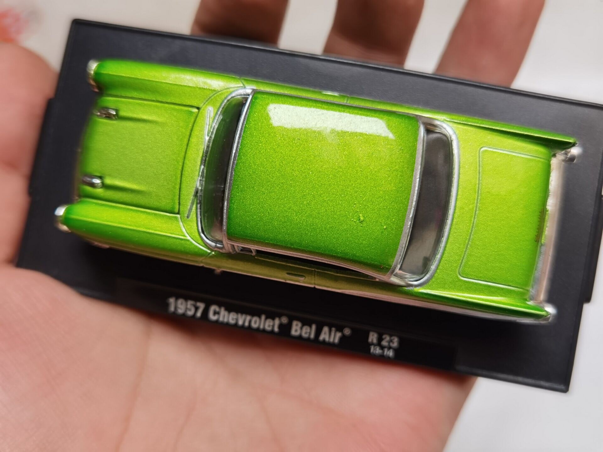 In Stock 1:64 Chevrolet Bel Air 1957 Car Alloy Model Simulation Die-cast Green Children's Toys Vehicle Gift Collection Ornaments In Stock 1:64 Chevrolet Bel Air 1957 Car Alloy Model Simulation Die-cast Green Children's Toys Vehicle Gift Collection Ornaments