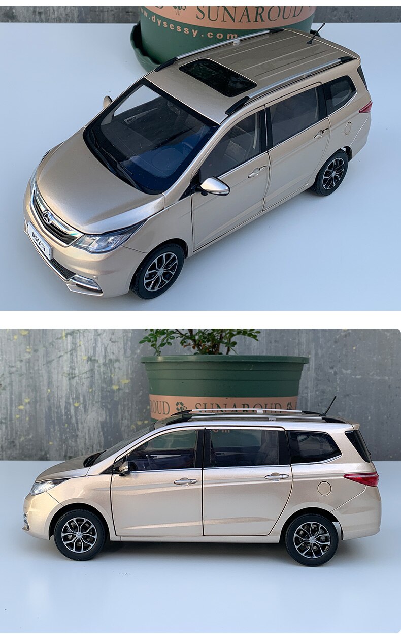 Die-casting 1:18 Scale Changan Auchan Business Mpv Van Car Alloy Simulation Car Model Adult & Child Collection Gift Souvenir Die-casting 1:18 Scale Changan Auchan Business Mpv Van Car Alloy Simulation Car Model Adult & Child Collection Gift Souvenir
