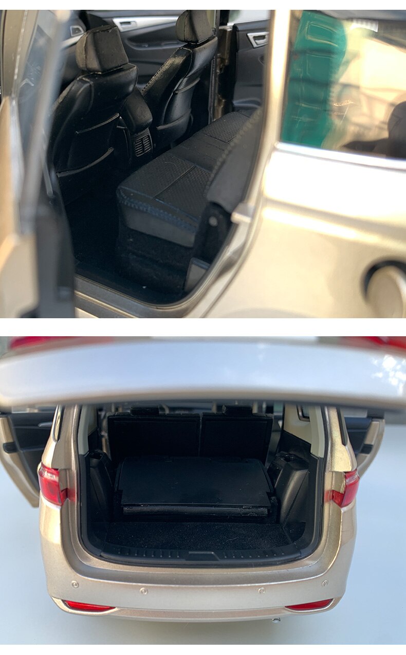 Die-casting 1:18 Scale Changan Auchan Business Mpv Van Car Alloy Simulation Car Model Adult & Child Collection Gift Souvenir Die-casting 1:18 Scale Changan Auchan Business Mpv Van Car Alloy Simulation Car Model Adult & Child Collection Gift Souvenir