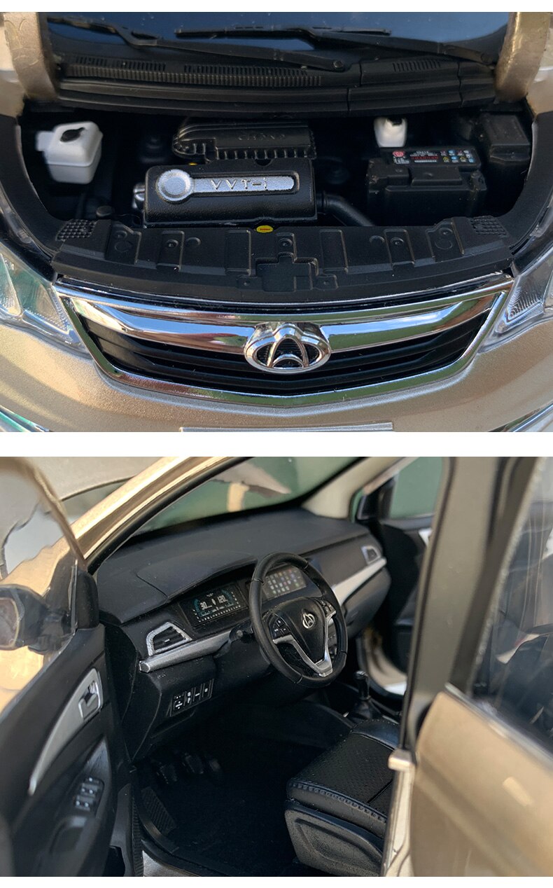 Die-casting 1:18 Scale Changan Auchan Business Mpv Van Car Alloy Simulation Car Model Adult & Child Collection Gift Souvenir Die-casting 1:18 Scale Changan Auchan Business Mpv Van Car Alloy Simulation Car Model Adult & Child Collection Gift Souvenir
