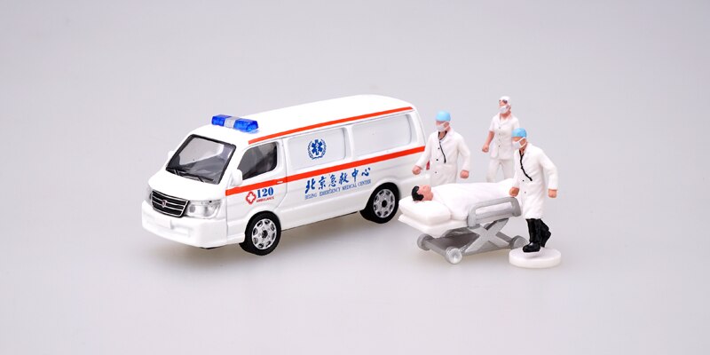 Dongfeng Warrior Toy Car Model 1/64 Scale Police Car Alloy Simulation Aotu No. 77 Collection Decoration Kids & Fans Holiday Gift