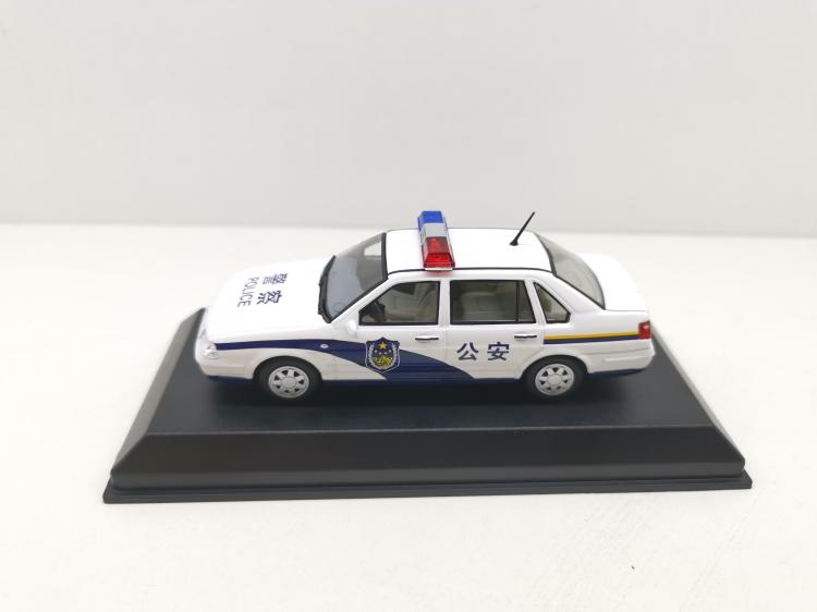 1/43 Scale Shanghai Classic Police Car Model Simulation Alloy Metal Car Children's Toy Collection Decoration Christmas Gift 1/43 Scale Shanghai Classic Police Car Model Simulation Alloy Metal Car Children's Toy Collection Decoration Christmas Gift