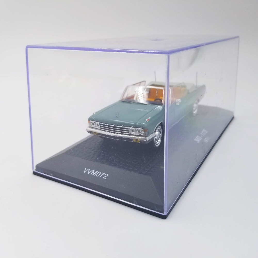 Diecast Alloy 1/43 Scale 1974 Soviet Union Zil 117B President Review Car Retro Simulation Vehicle Model Collection Toys Car