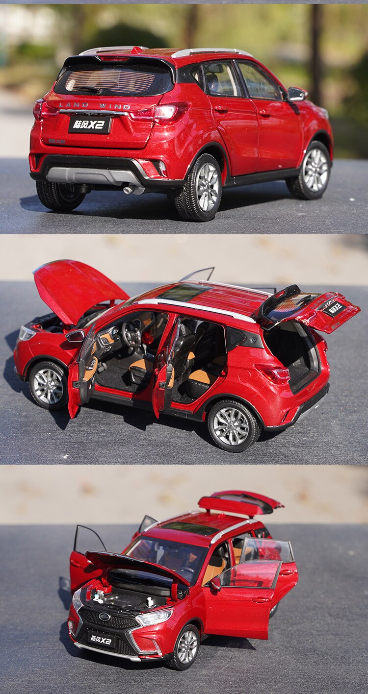Die-casting 1:24 Scale Jiangling Landwind X2 Off-road Vehicle Suv Alloy Simulation Car Model Boy Toy Car Gift Static Decoration Die-casting 1:24 Scale Jiangling Landwind X2 Off-road Vehicle Suv Alloy Simulation Car Model Boy Toy Car Gift Static Decoration