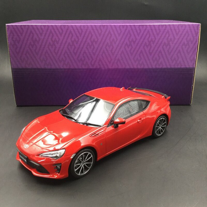 Adult Collectible Car Model 1:18 Scale Toyota Ae86 Gt Red Simulation Car Ornaments Children's Toy Gift Display Souvenirs For Boy