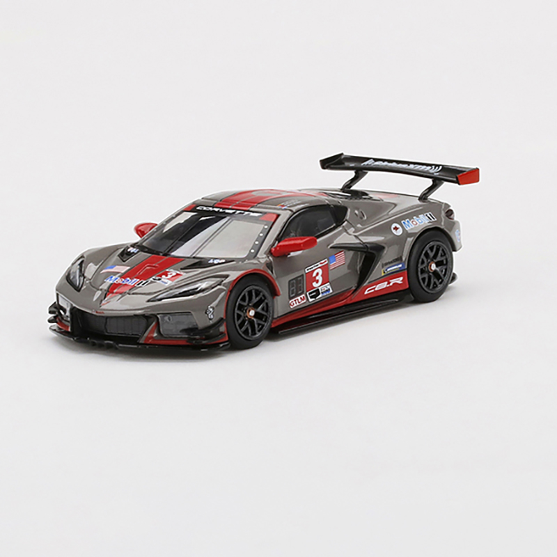 Die Cast 1:64 Scale Chevrolet C8 Corvette No. 3 Broken Sports Car Racing Alloy Simulation Car Model Gift Toy Souvenir For Boys Die Cast 1:64 Scale Chevrolet C8 Corvette No. 3 Broken Sports Car Racing Alloy Simulation Car Model Gift Toy Souvenir For Boys