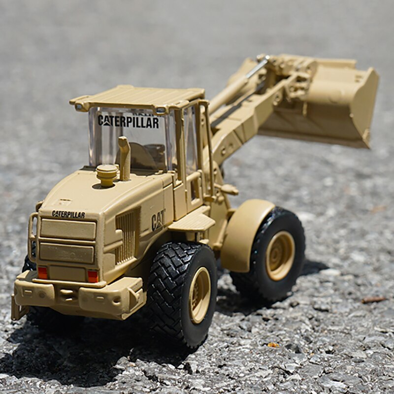 1:50 CAT 924H Engineering vehicle bulldozer Loader grader road roller Construction car model toy Adult children collect display